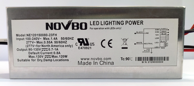 100W LED驱动电源-恒流型