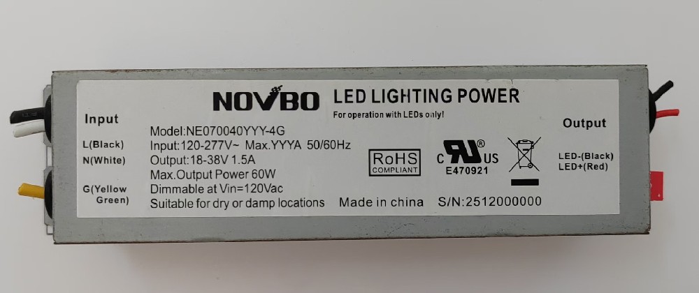 60W LED Driver